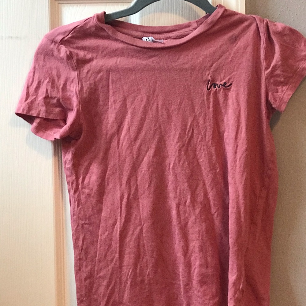 Pink shirt